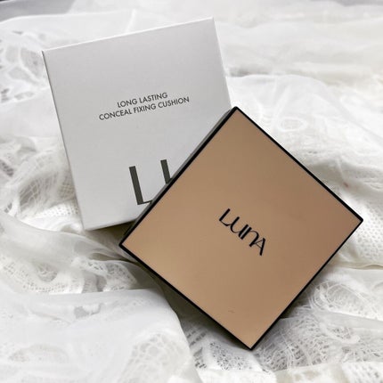 ロングラスティングコンシールフィクシングクッション /LUNA/クッションファンデーションを使ったクチコミ(1枚目)