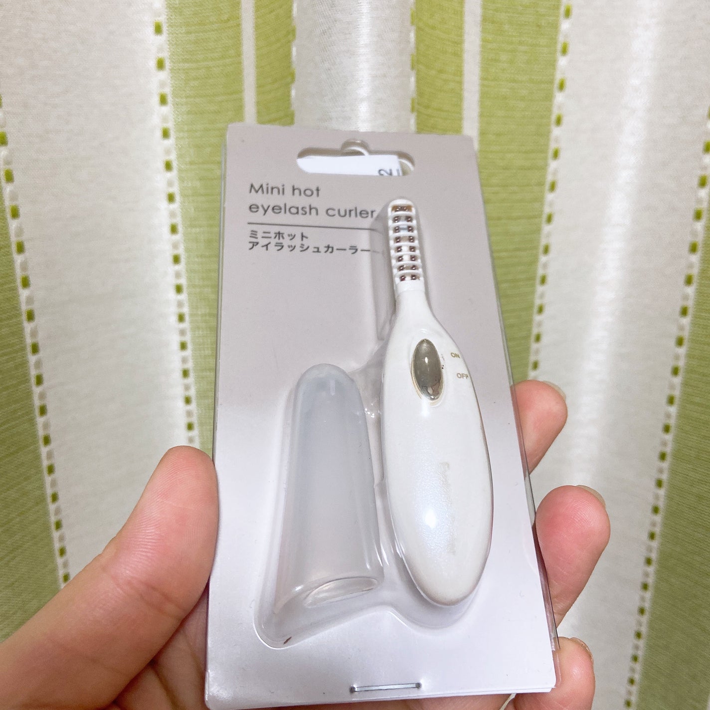 ミニホットアイラッシュカーラー/ニトリ/ホットビューラーを使ったクチコミ(1枚目)