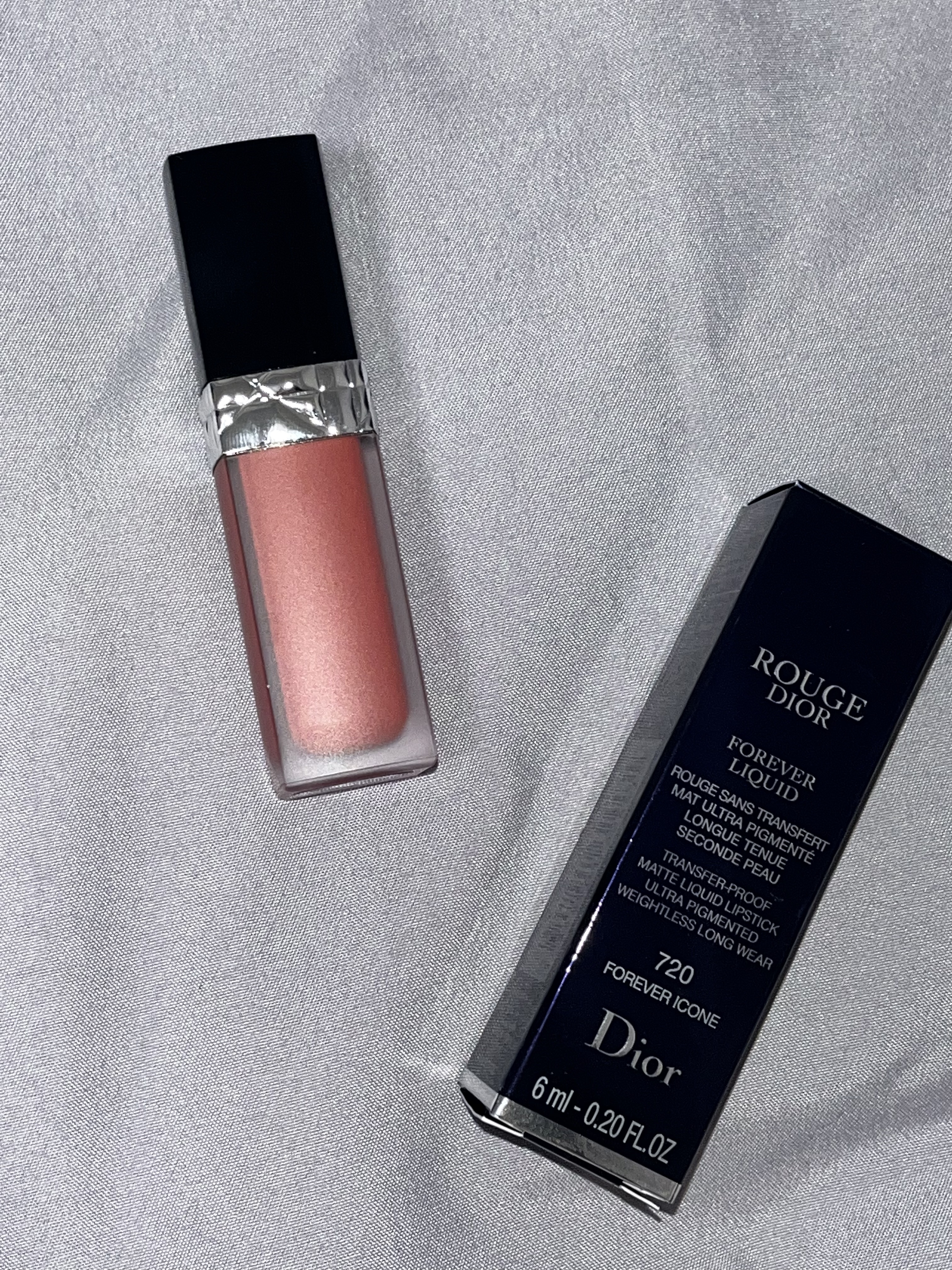 ルージュ ディオール フォーエヴァー リキッド 720 フォーエヴァー アイコン/Dior/口紅を使ったクチコミ（1枚目）