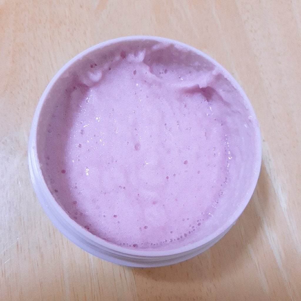 Q+Me スウィート ボム タラソ スクラブ/AGARISM/バストケア・ヒップケアを使ったクチコミ(2枚目)