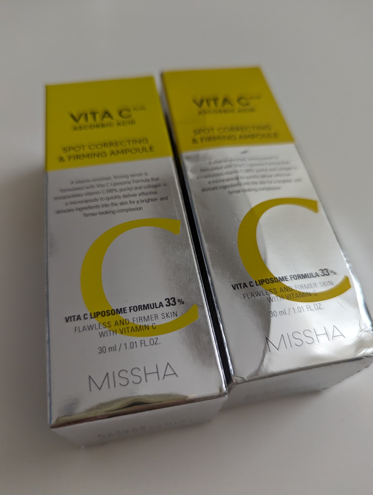 ミシャ ビタシープラス 美容液【日本処方】/MISSHA/美容液を使ったクチコミ（2枚目）