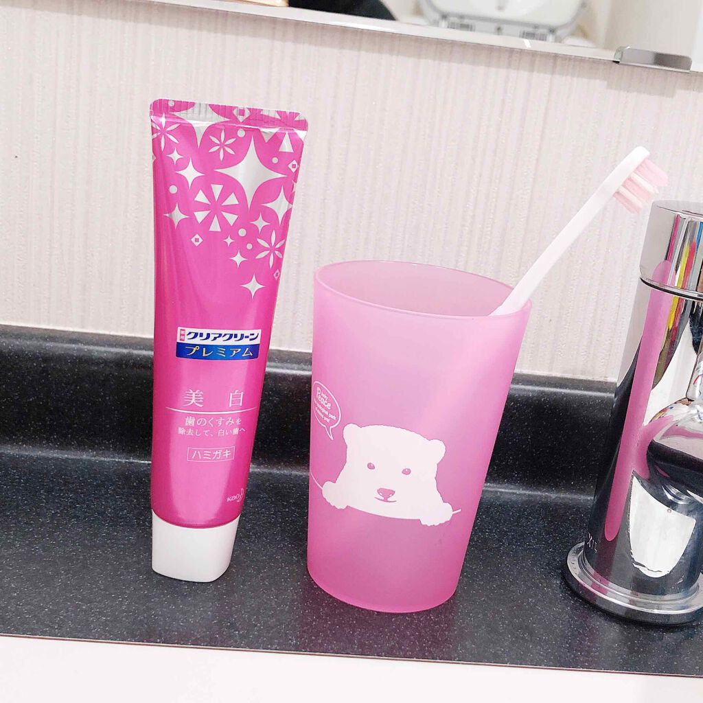 クリアクリーン プレミアム 美白(薬用ハミガキ)/クリアクリーン/歯磨き粉を使ったクチコミ(1枚目)