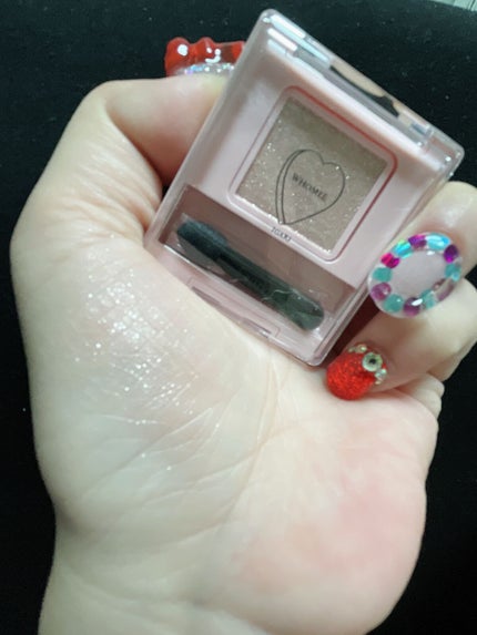 フーミー シングルラメシャドウ/WHOMEE/単色アイシャドウを使ったクチコミ(2枚目)