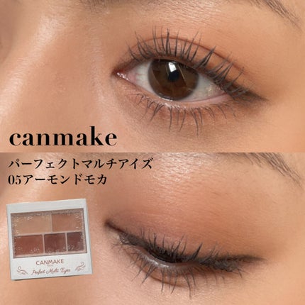 パーフェクトマルチアイズ/キャンメイク/アイシャドウパレットを使ったクチコミ(1枚目)