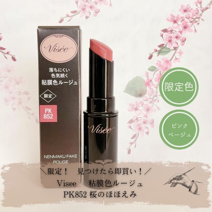 ネンマクフェイク ルージュ/Visée/口紅を使ったクチコミ(1枚目)