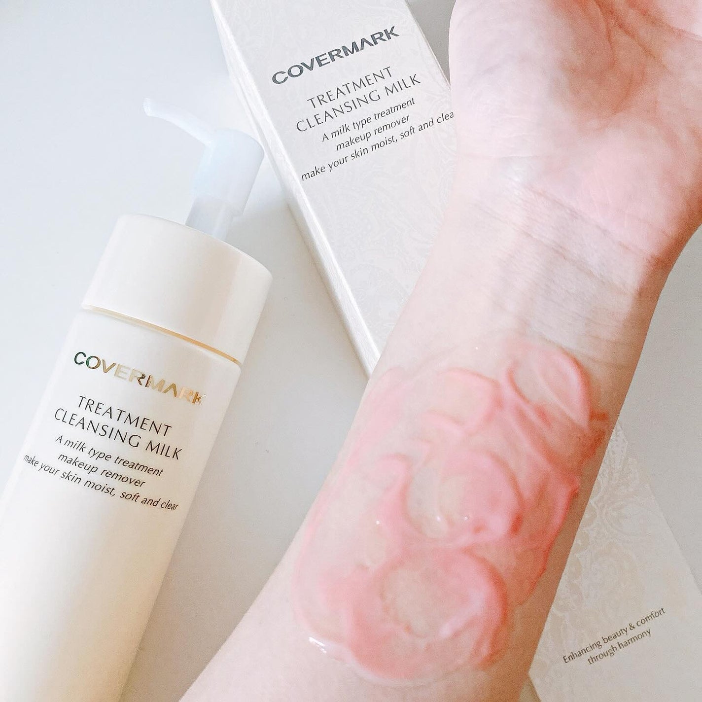 トリートメント クレンジング ミルク/COVERMARK/ミルククレンジングを使ったクチコミ(4枚目)