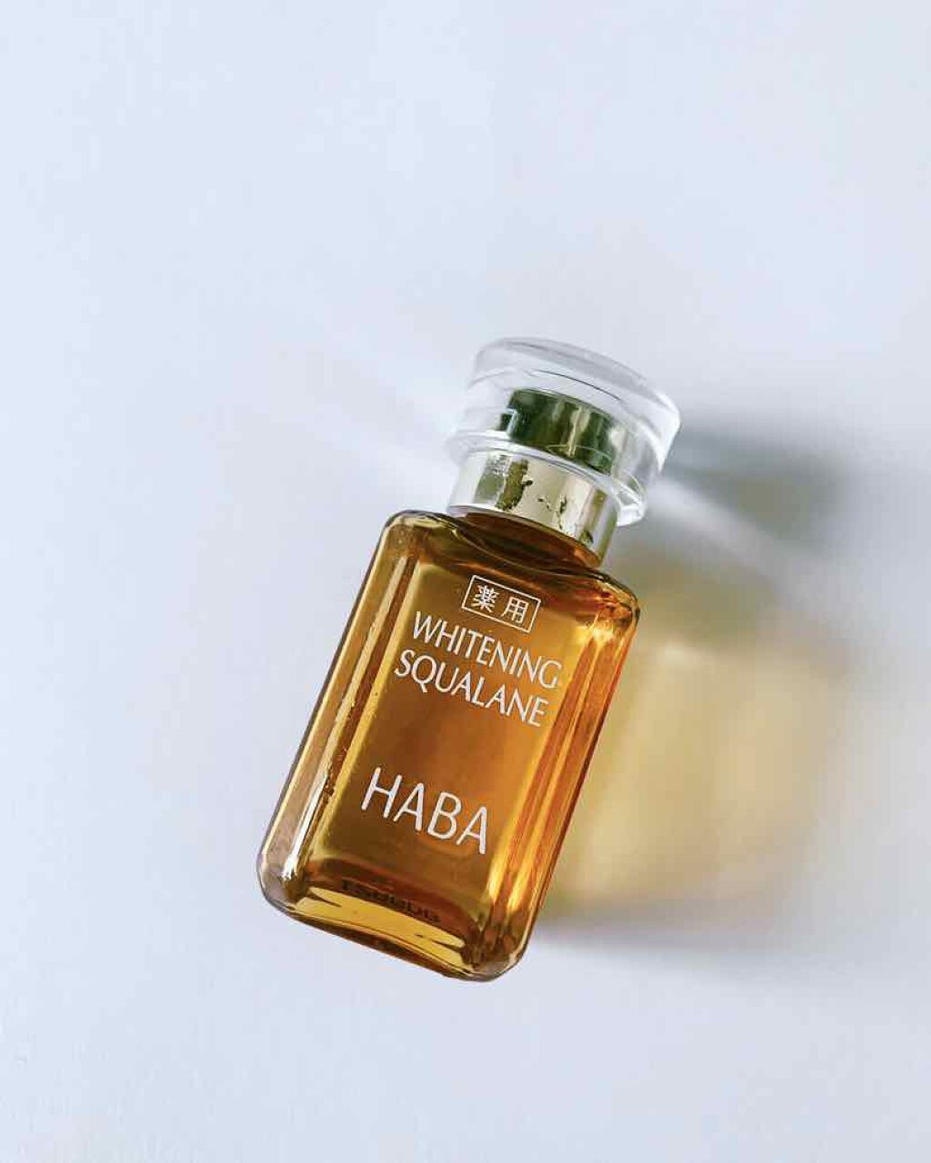 薬用ホワイトニングスクワラン/HABA/フェイスオイルを使ったクチコミ(1枚目)