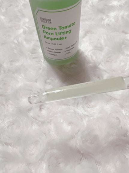 グリーントマトポアリフティングアンプル+/SUNGBOON EDITOR(成分エディター)/美容液を使ったクチコミ(2枚目)
