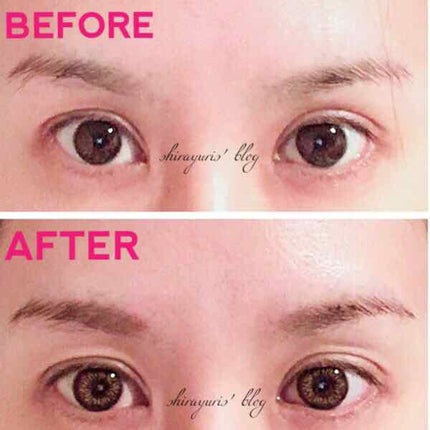 眉ティントジェル/DAISO/眉ティントを使ったクチコミ(4枚目)