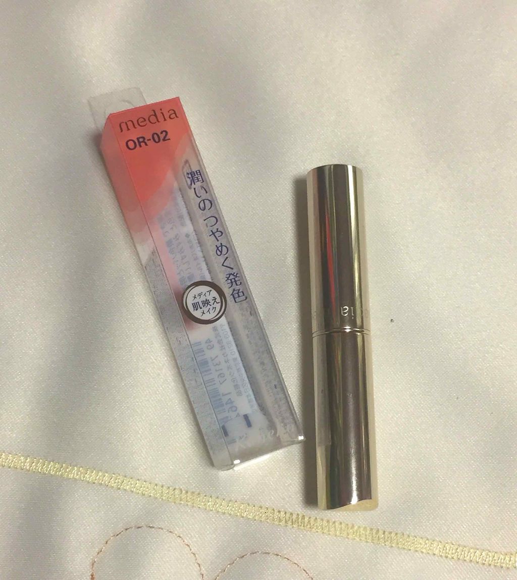 シャイニーエッセンスリップA/media/口紅を使ったクチコミ(1枚目)