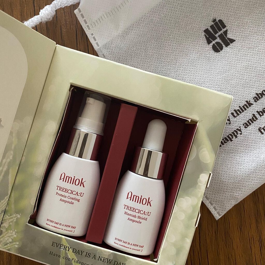 ブレミッシュシールドアンプル/AMIOK/美容液を使ったクチコミ（1枚目）