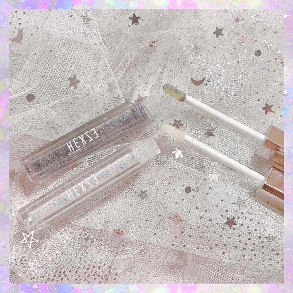 スターダイヤモンドストリーマーリキッドアイシャドウ/HEXZE（ヘックスゼ）/リキッドアイシャドウを使ったクチコミ（3枚目）