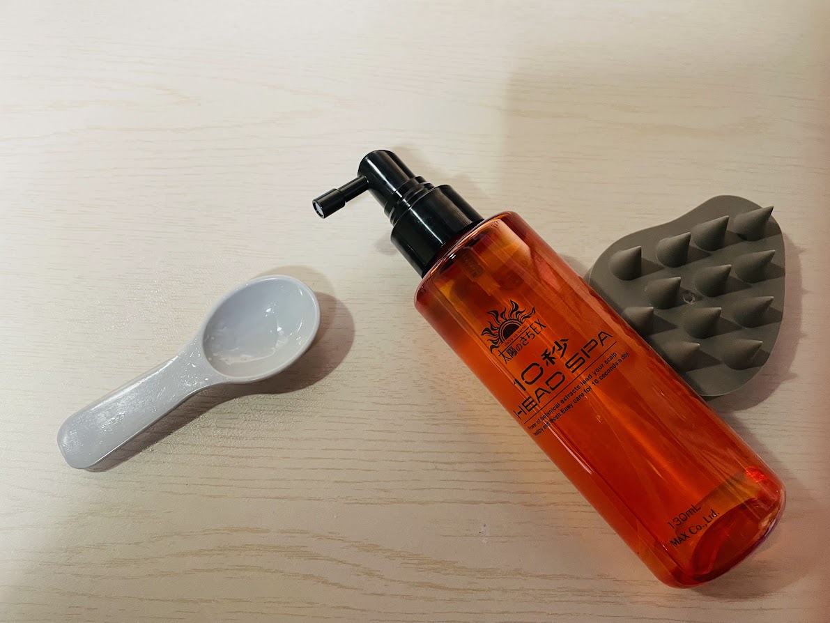 太陽のさちEX 10秒ヘッドスパ/マックス/頭皮ローションを使ったクチコミ（1枚目）