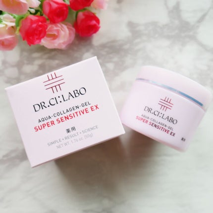 薬用アクアコラーゲンゲル スーパーセンシティブEX/ドクターシーラボⓇ/オールインワン化粧品を使ったクチコミ(1枚目)