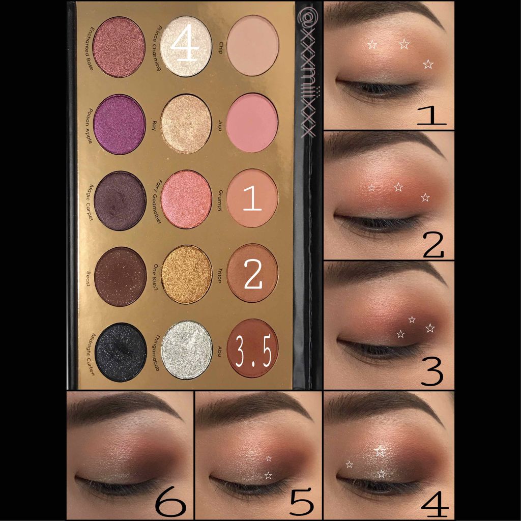 It’s a Princess Thing Shadow Palette/ColourPop/アイシャドウパレットを使ったクチコミ（2枚目）