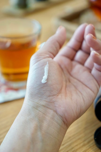 BIBIDAY TEA TIME ホットボディメイククリーム ジンジャーティーの香り/BIBIDAY/ボディクリームを使ったクチコミ(4枚目)