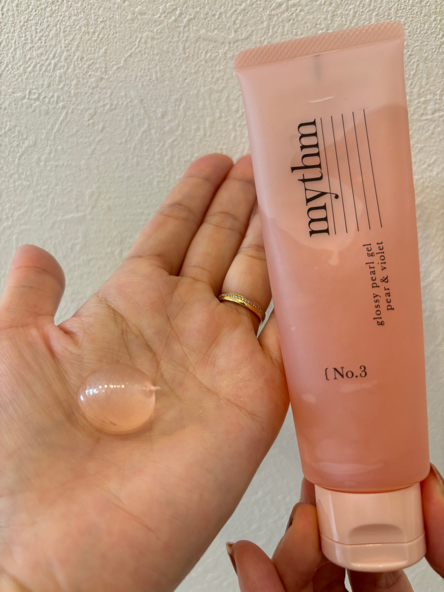 グロッシーパールジェル/mythm/ヘアジェルを使ったクチコミ(2枚目)