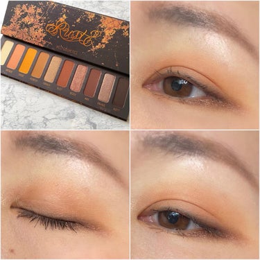 Melt Cosmetics rust paletteのクチコミ「Melt Cosmeticsのrust paletteを使ったメイク。

濃くメイクできるパレ.....」（1枚目）