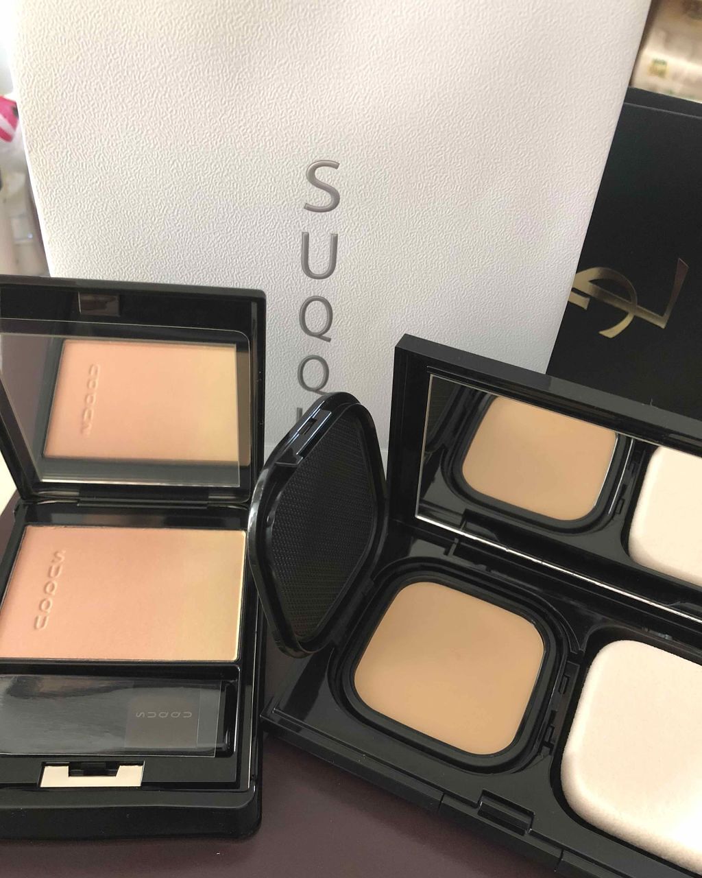 フレーム フィックス モイスチャライジング ソリッド ファンデーション/SUQQU/クリーム・エマルジョンファンデーションを使ったクチコミ（1枚目）