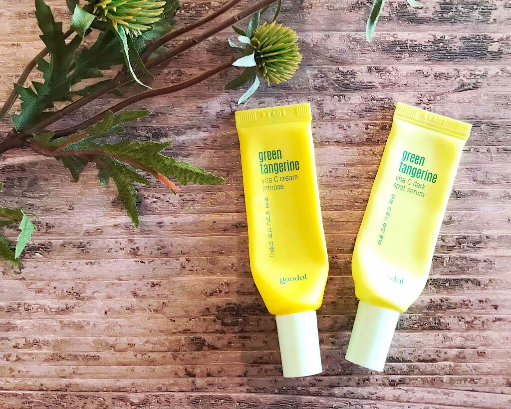 🔹使い切りスキンケア🔹


・Goodal ビタCセラム&インテンスクリームミニキット

会社員Aちゃんがおすすめしていたので日本でも大人気アイテムとなっている、グーダルのグリーンタンジェリンシリーズのミニキット（セラムとクリーム）です