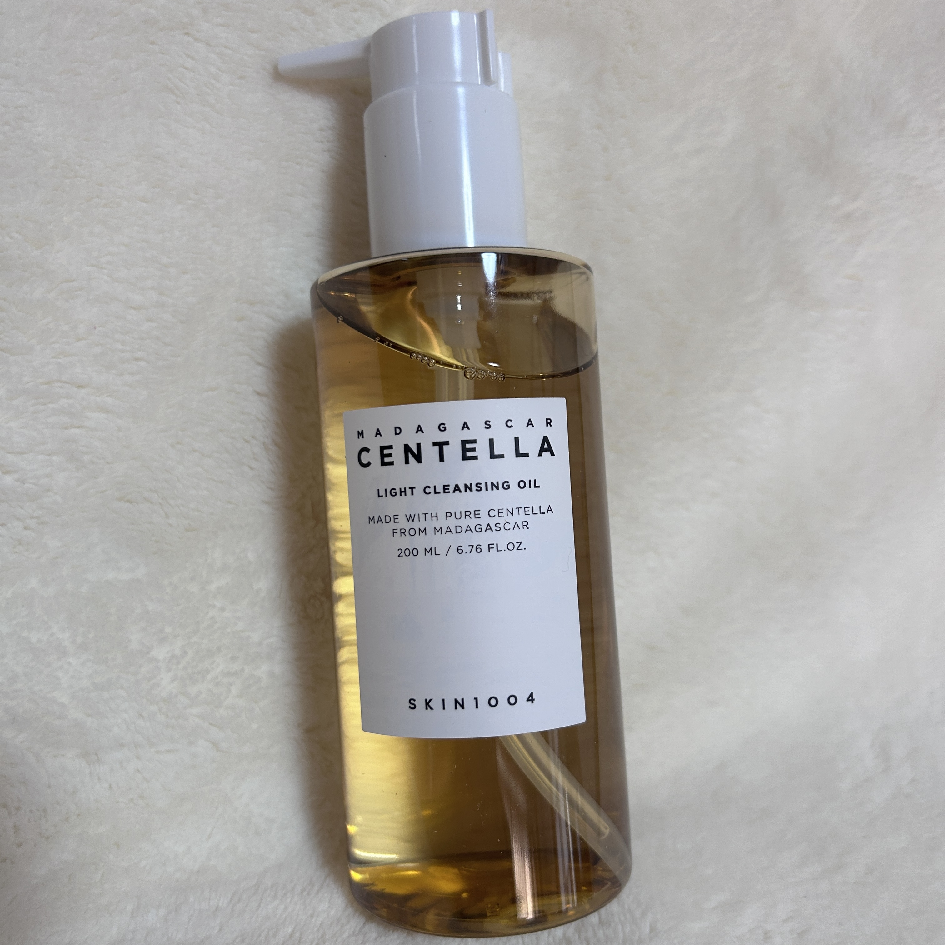 センテラ ライトクレンジングオイル/SKIN1004/オイルクレンジングを使ったクチコミ（1枚目）
