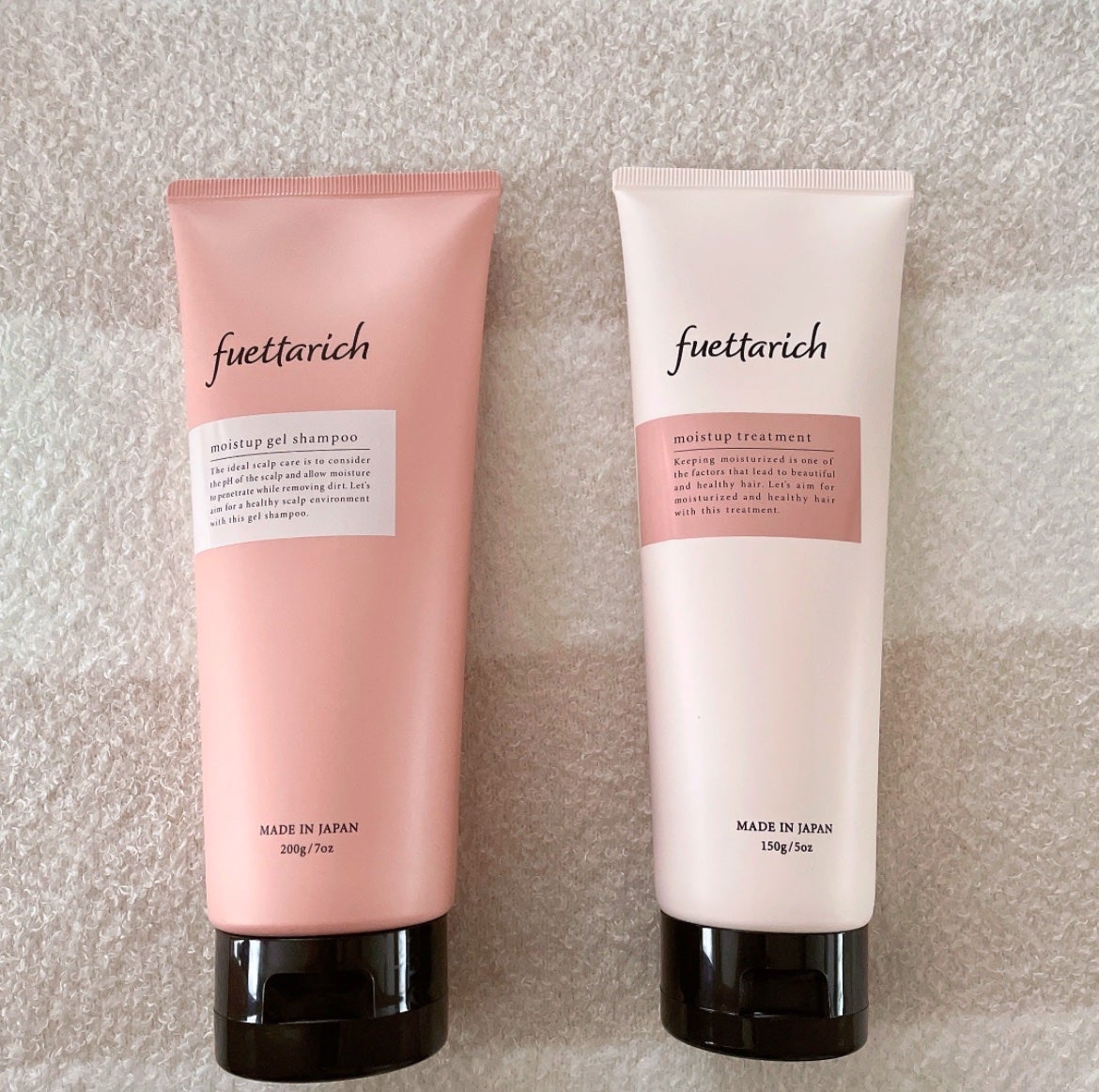 モイストアップ ジェル シャンプー/トリートメント/fuettarich (フエッタリッチ)/サロンシャンプーを使ったクチコミ(2枚目)