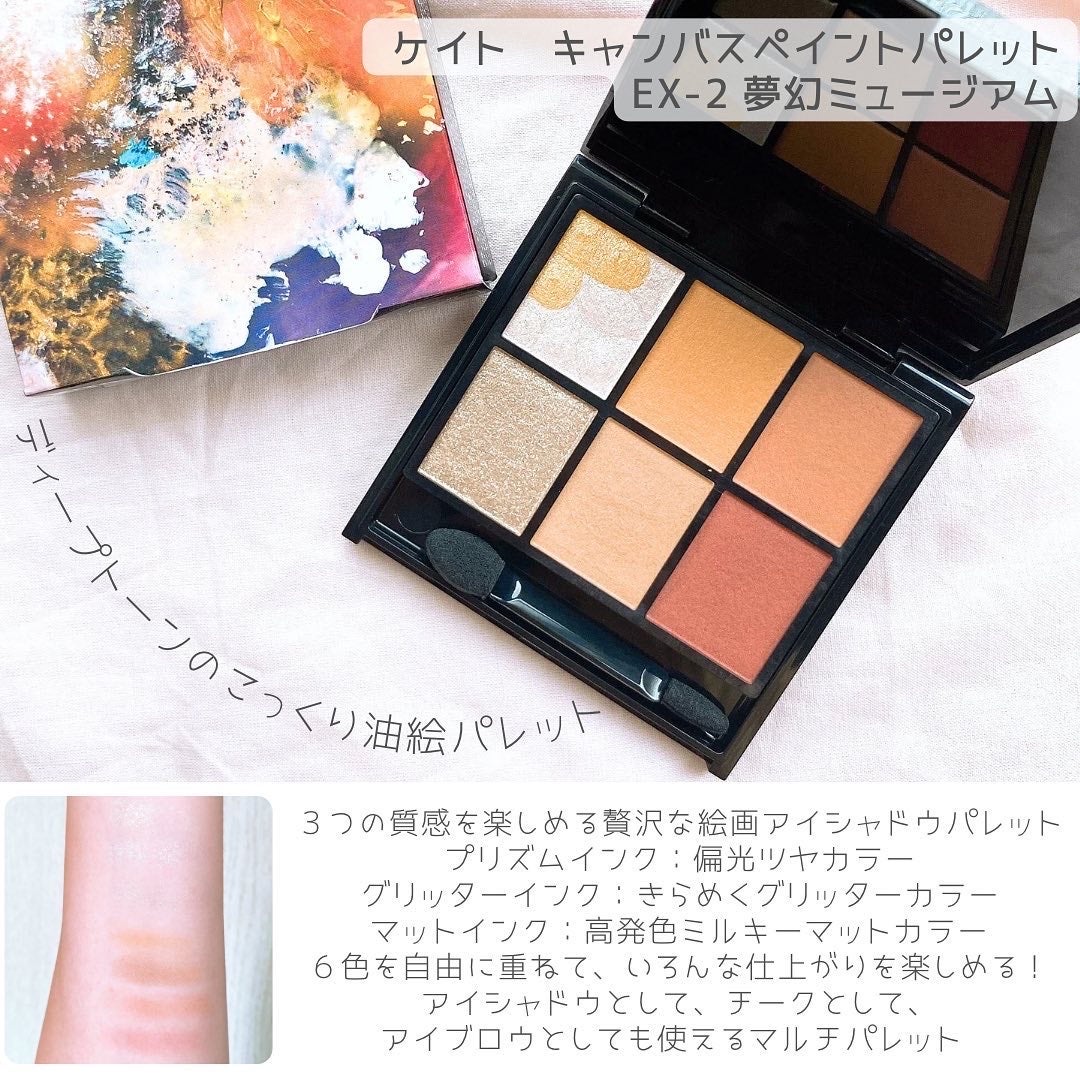 キャンバスペイントパレット/KATE/マルチパレットを使ったクチコミ(2枚目)