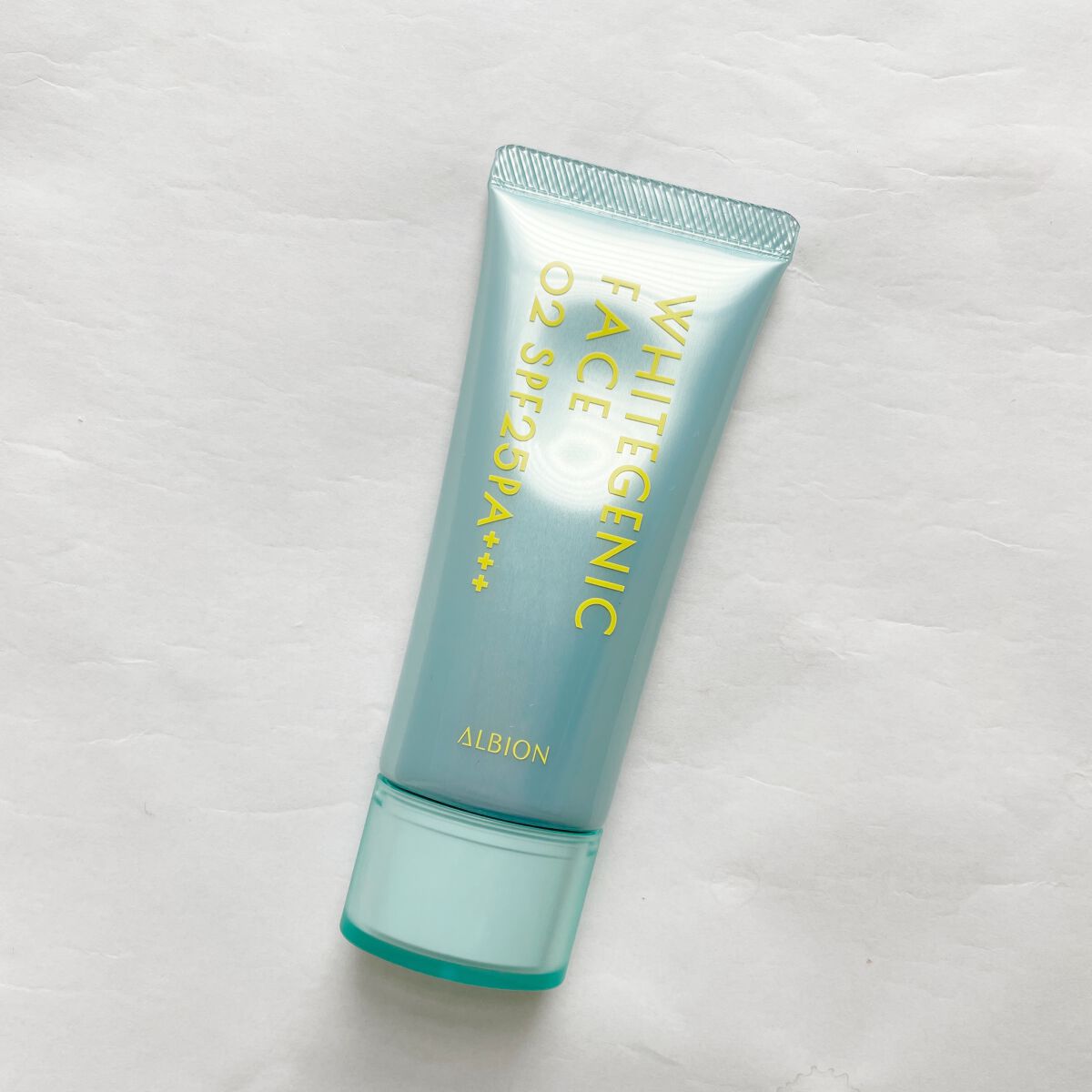 ALBION ホワイトジェニック フェイスのクチコミ「
今回ご紹介するのは
アルビオンから新登場した
ALBIONホワイトジェニックフェイス
02番.....」（2枚目）