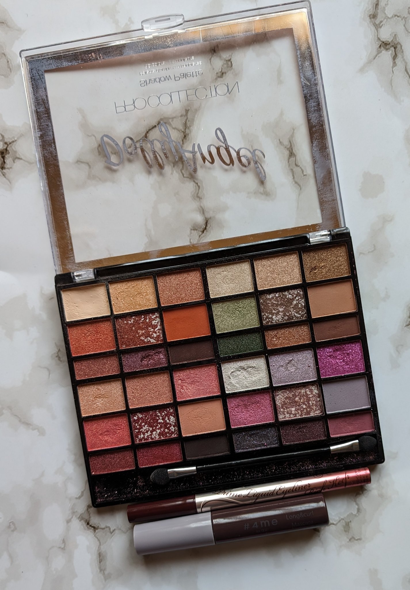 ロング&カールマスカラ 38 DARK BROWN/#4me by GU/マスカラを使ったクチコミ（1枚目）