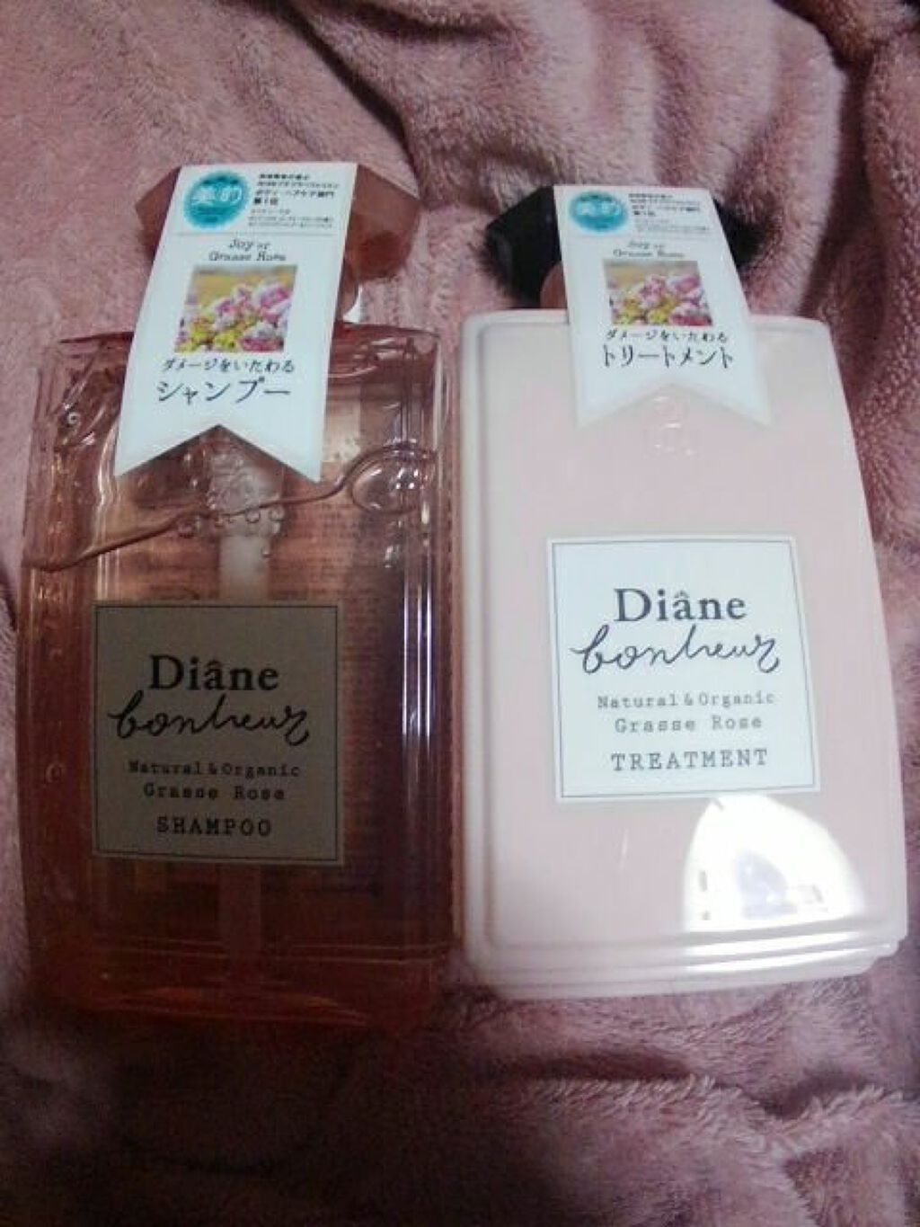 グラースローズの香り/シャンプー＆トリートメント/ダイアン/市販シャンプーを使ったクチコミ（2枚目）