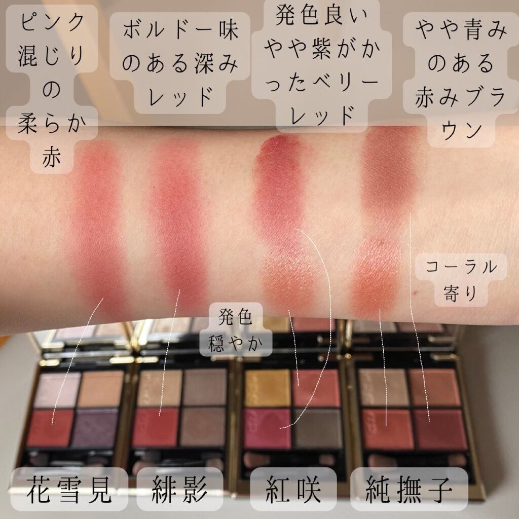 シグニチャー カラー アイズ/SUQQU/アイシャドウパレットを使ったクチコミ（3枚目）