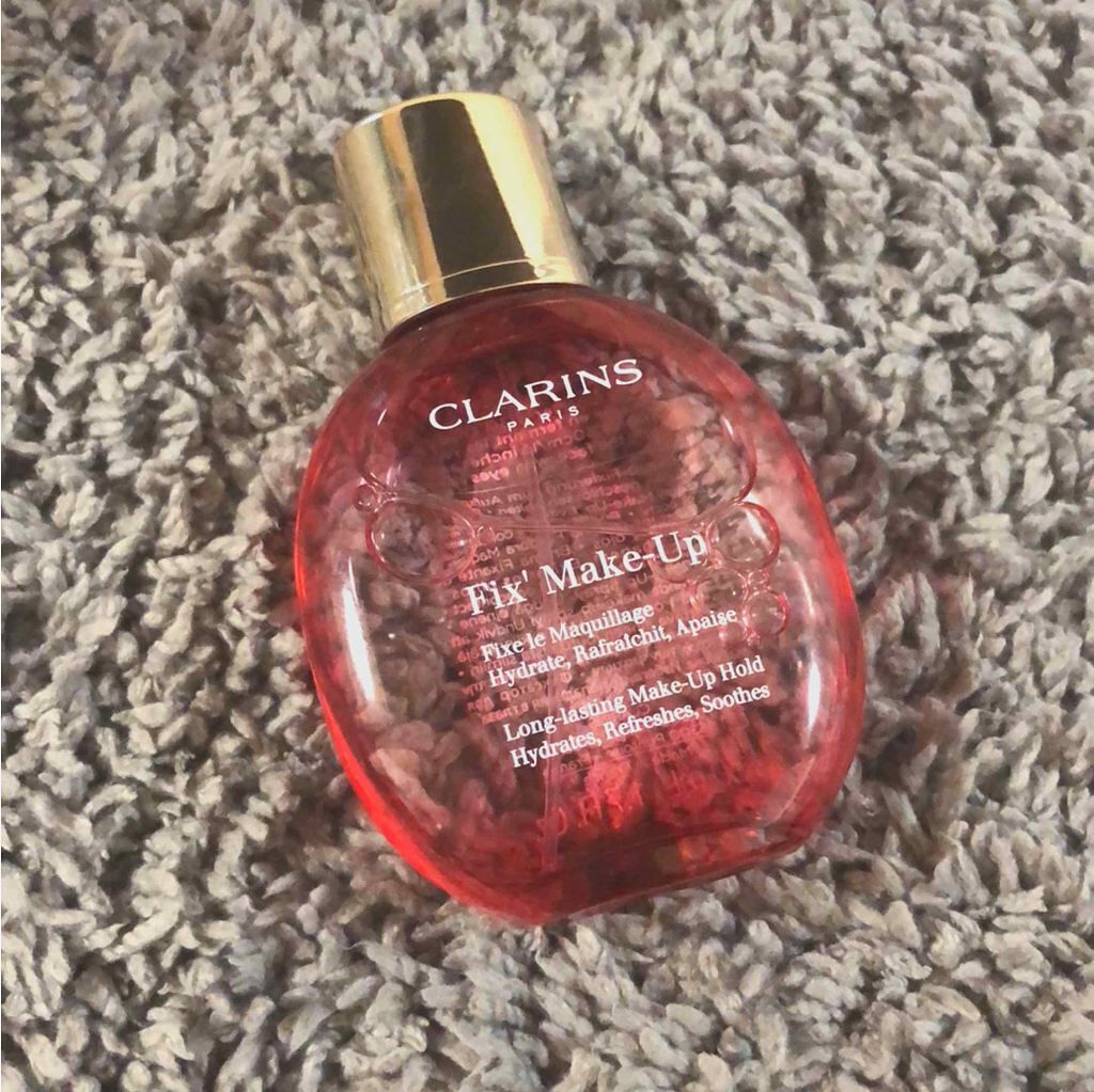 フィックス メイクアップ/CLARINS/ミスト状化粧水を使ったクチコミ（1枚目）
