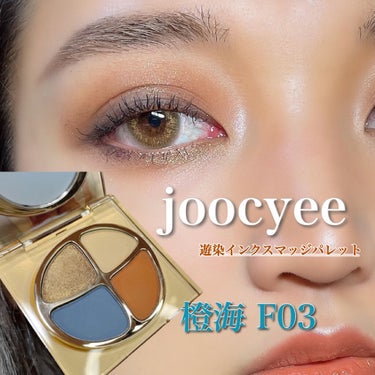 遊染インクスマッジパレット/Joocyee/パウダーアイシャドウを使ったクチコミ（1枚目）