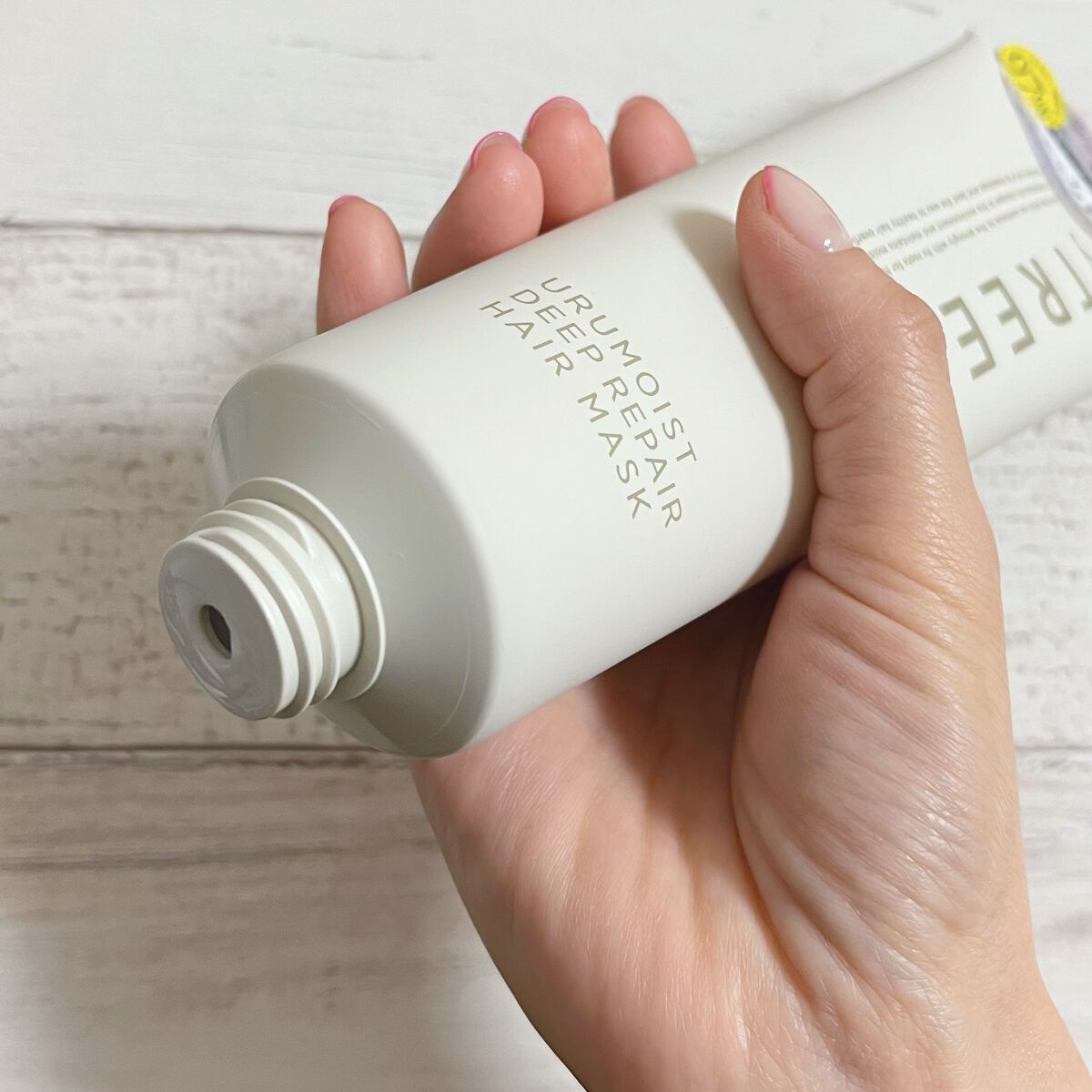 うるモイストディープリペアヘアマスク/byTREES/ヘアマスク・ヘアパックを使ったクチコミ(2枚目)