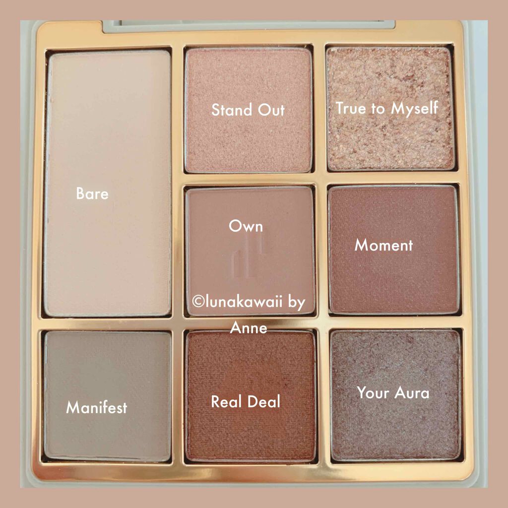 ドットオンムードアイパレット/Heart Percent/アイシャドウパレットを使ったクチコミ(3枚目)