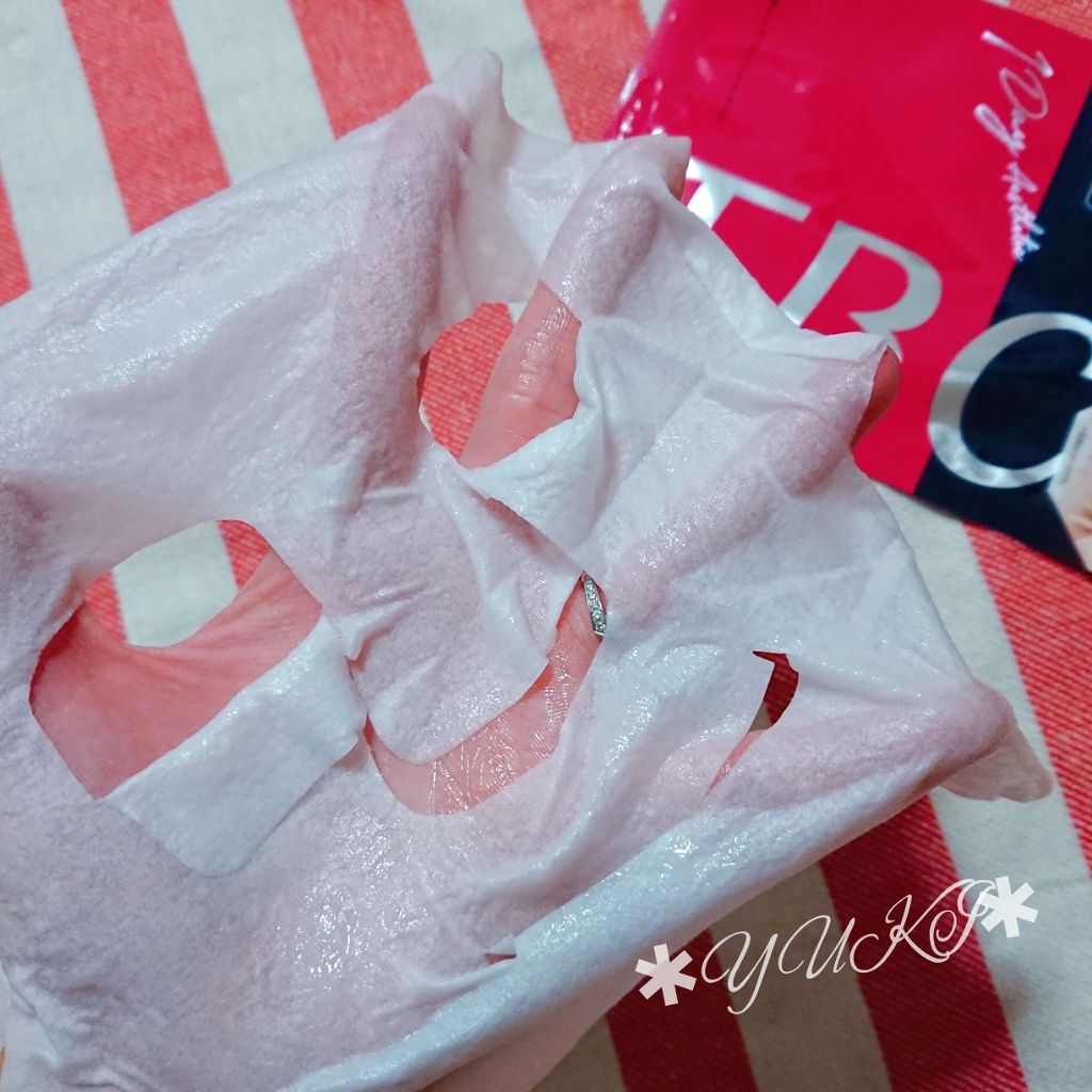 エステティックフェイシャルマスク/TBC/シートマスク・パックを使ったクチコミ（3枚目）