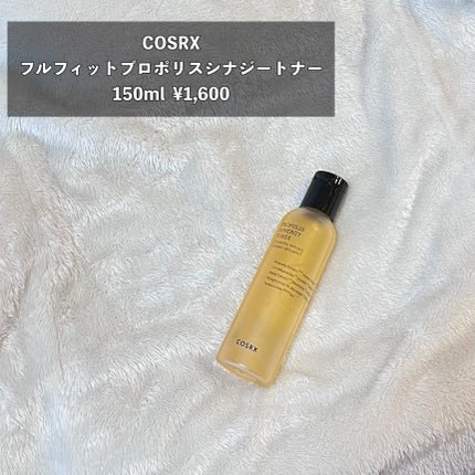フルフィットプロポリスシナジートナー/COSRX/化粧水を使ったクチコミ(2枚目)
