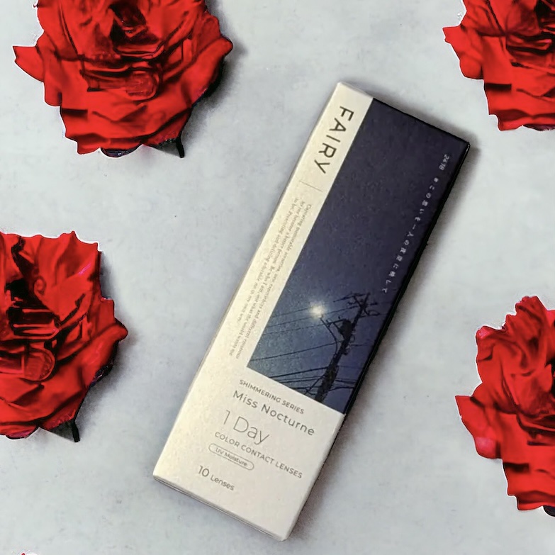 フェアリー ワンデー シマーリングシリーズ Miss Nocturne（ミスノクターン）/FAIRY/ワンデー（１DAY）カラコンを使ったクチコミ（1枚目）