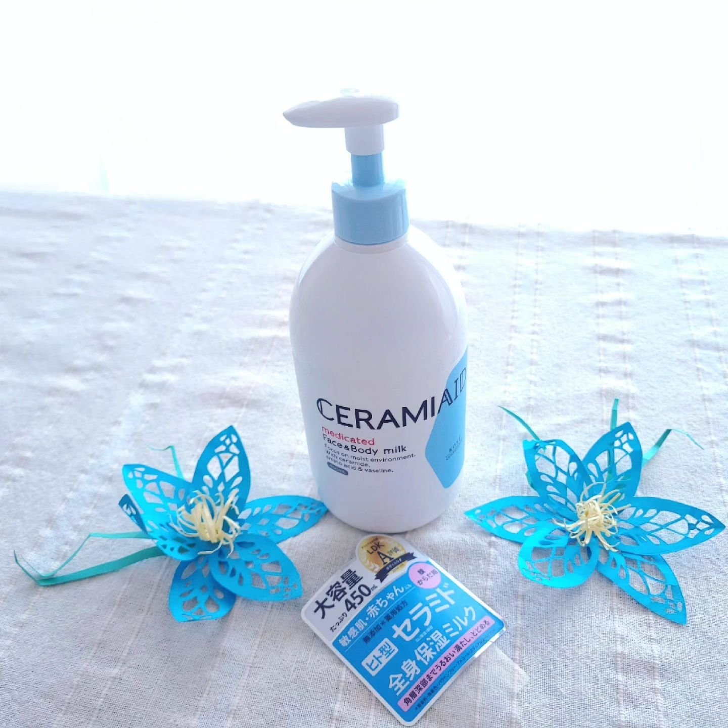 セラミエイド 薬用スキンミルク/セラミエイド/ボディミルクを使ったクチコミ（2枚目）