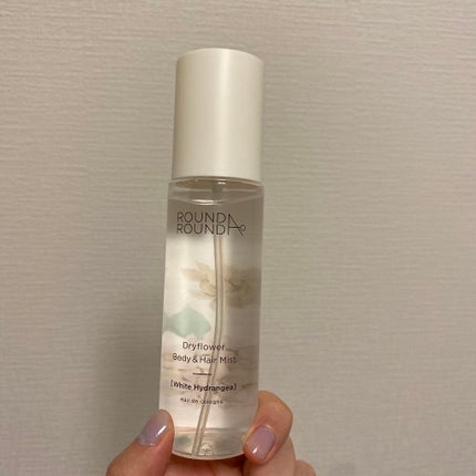 ドライフラワー ボディ&ヘアミスト/ラウンドアラウンド/香水(その他)を使ったクチコミ(1枚目)