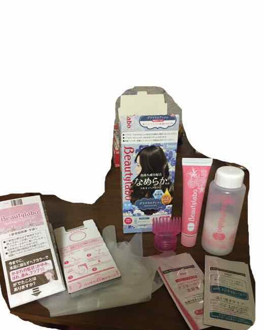 ミルキィヘアカラー/ビューティラボ/ヘアカラーを使ったクチコミ（1枚目）