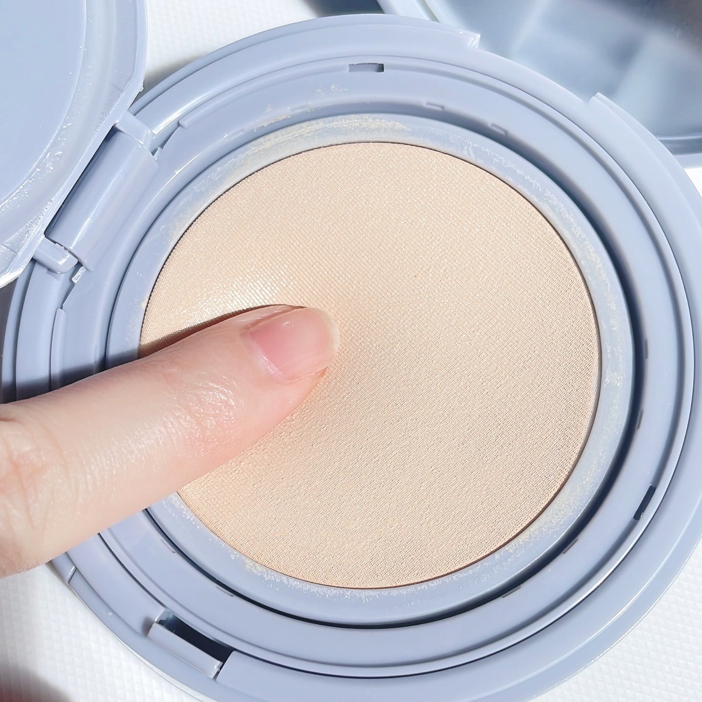 セカンドスキンメッシュマットクッション/hince/クッションファンデーションを使ったクチコミ(5枚目)