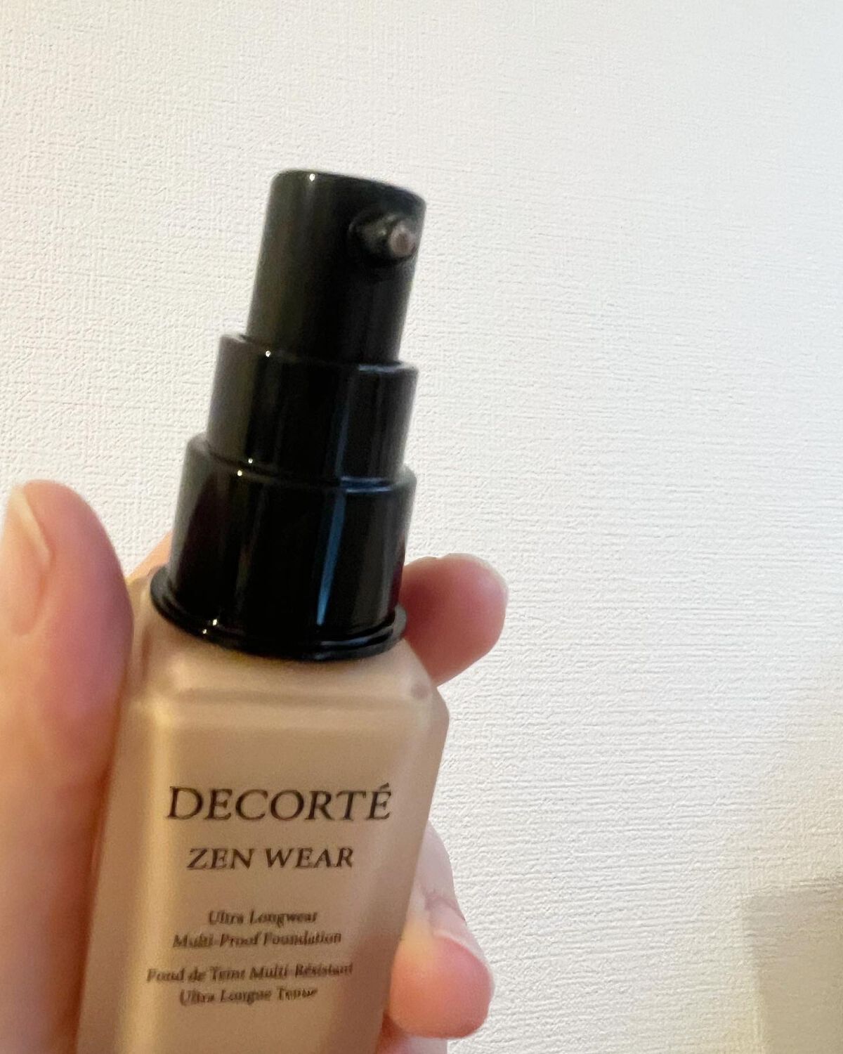 ゼン ウェア フルイド/DECORTÉ/リキッドファンデーションを使ったクチコミ（2枚目）