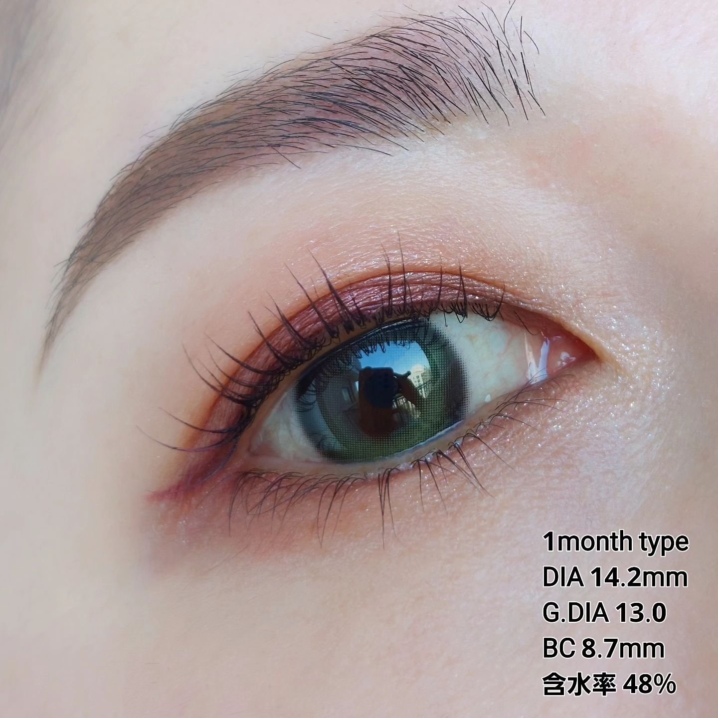 One & Only Kristin/Hapa kristin/カラーコンタクトレンズを使ったクチコミ（3枚目）