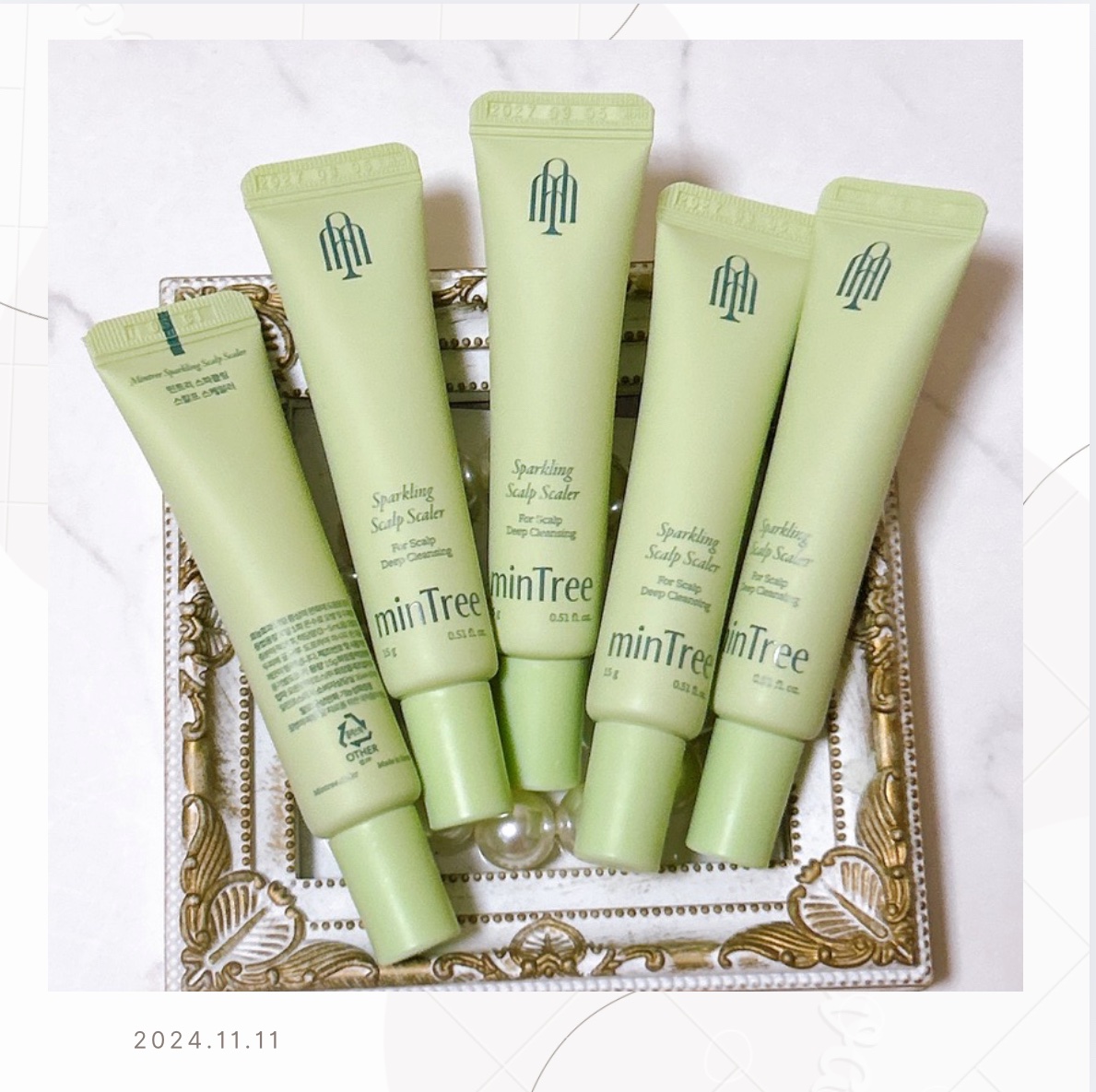 スパークリングスカルプスケーラー/ミンツリー/頭皮ケアを使ったクチコミ（1枚目）