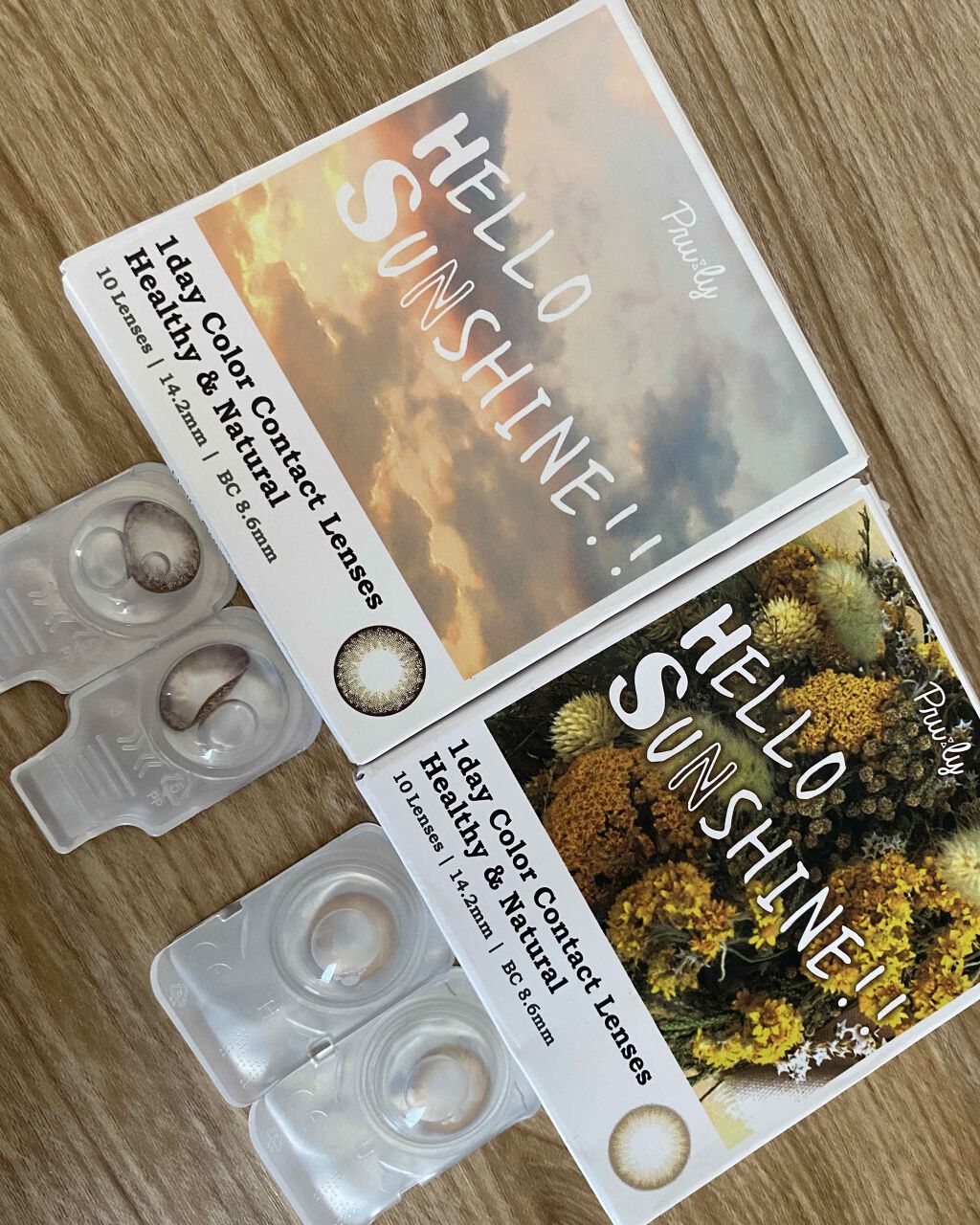 ハローサンシャイン/Hello Sunshine/カラーコンタクトレンズを使ったクチコミ（1枚目）
