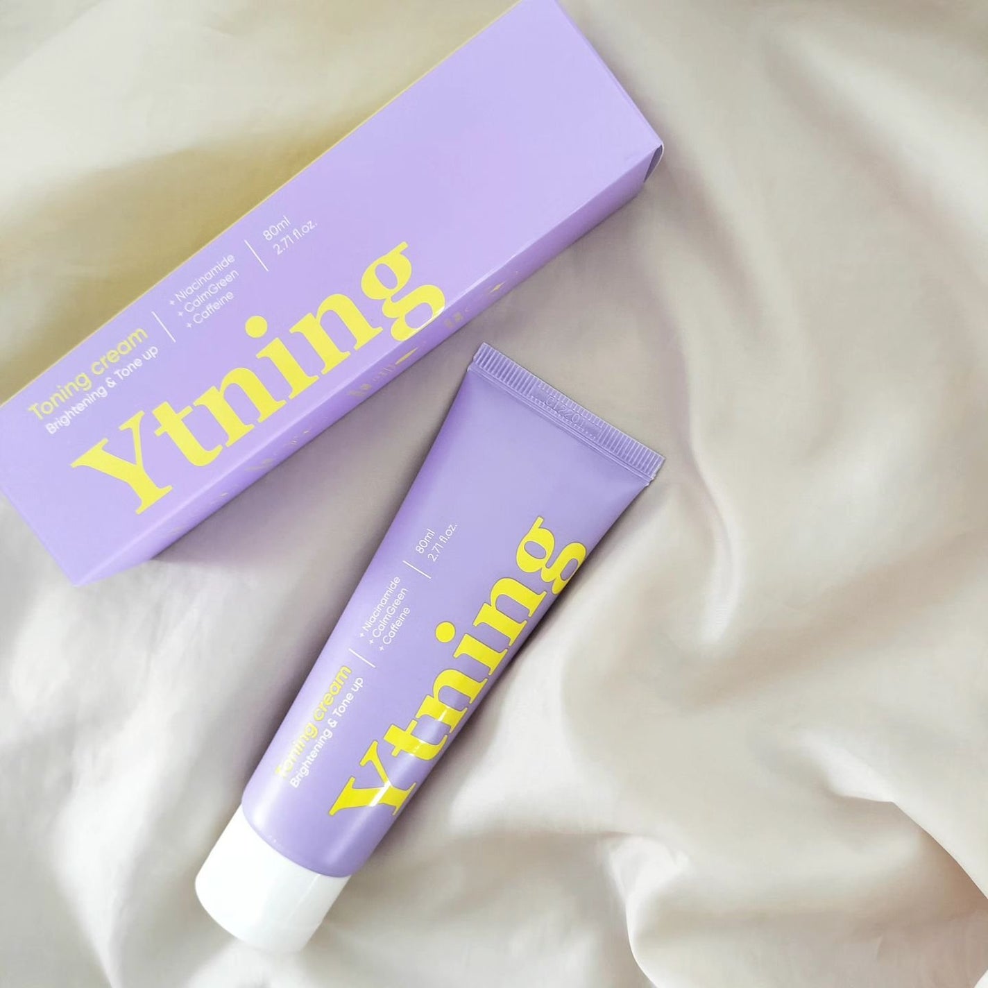 ワイトニング 美白ボディークリーム/Ytning/ボディクリームを使ったクチコミ(1枚目)