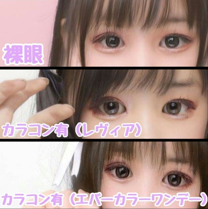 ReVIA 1day/ReVIA/ワンデー(1DAY)カラコンを使ったクチコミ(3枚目)