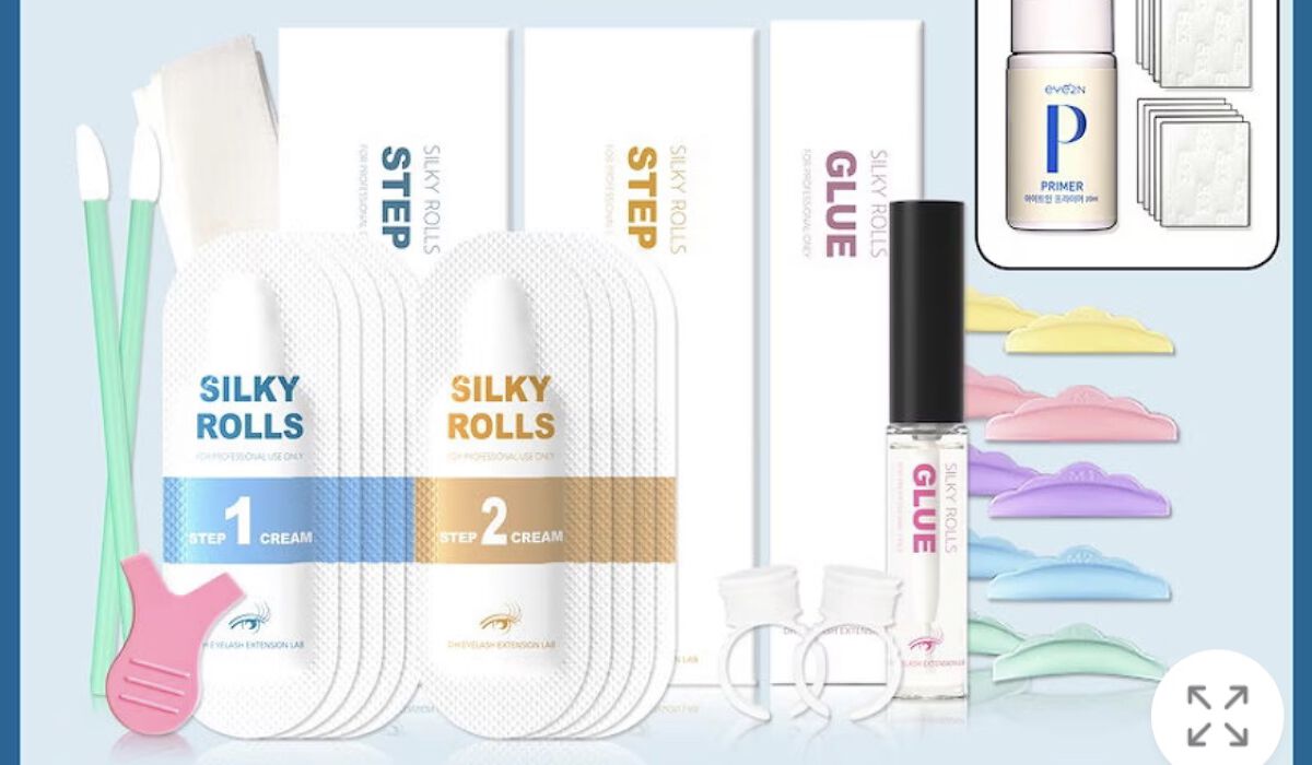 EYE2IN 低刺激 セルフプロ用 まつげパーマ 3種 セット/Qoo10/その他キットセットを使ったクチコミ（1枚目）