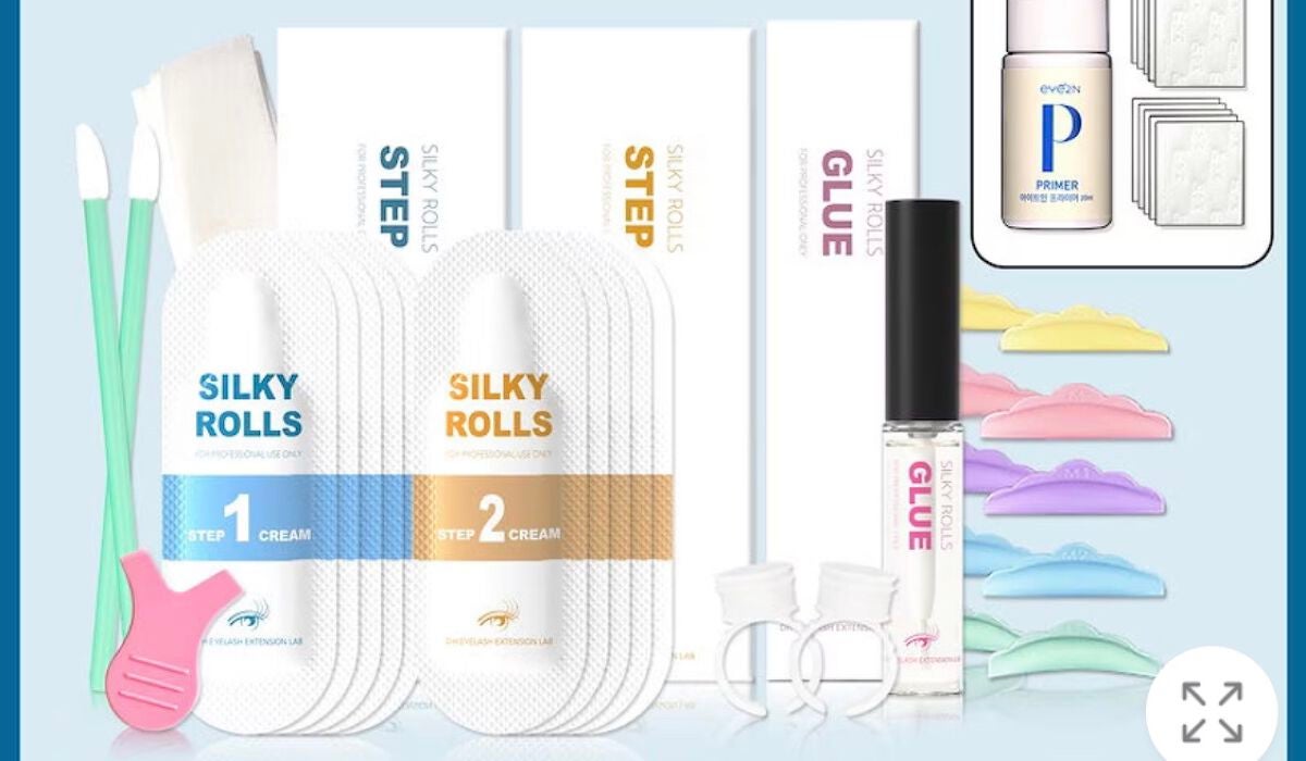 EYE2IN 低刺激 セルフプロ用 まつげパーマ 3種 セット/Qoo10/その他キットセットを使ったクチコミ(1枚目)